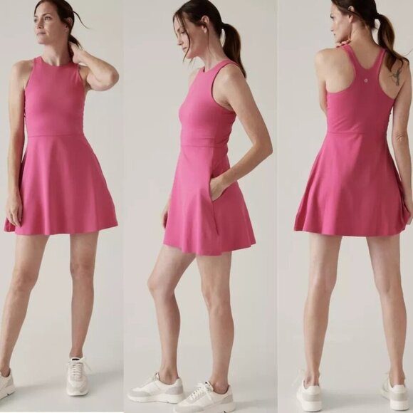 Athleta Pink Conscious Dress plus size 3X pink 29926 - Picture 2 of 16